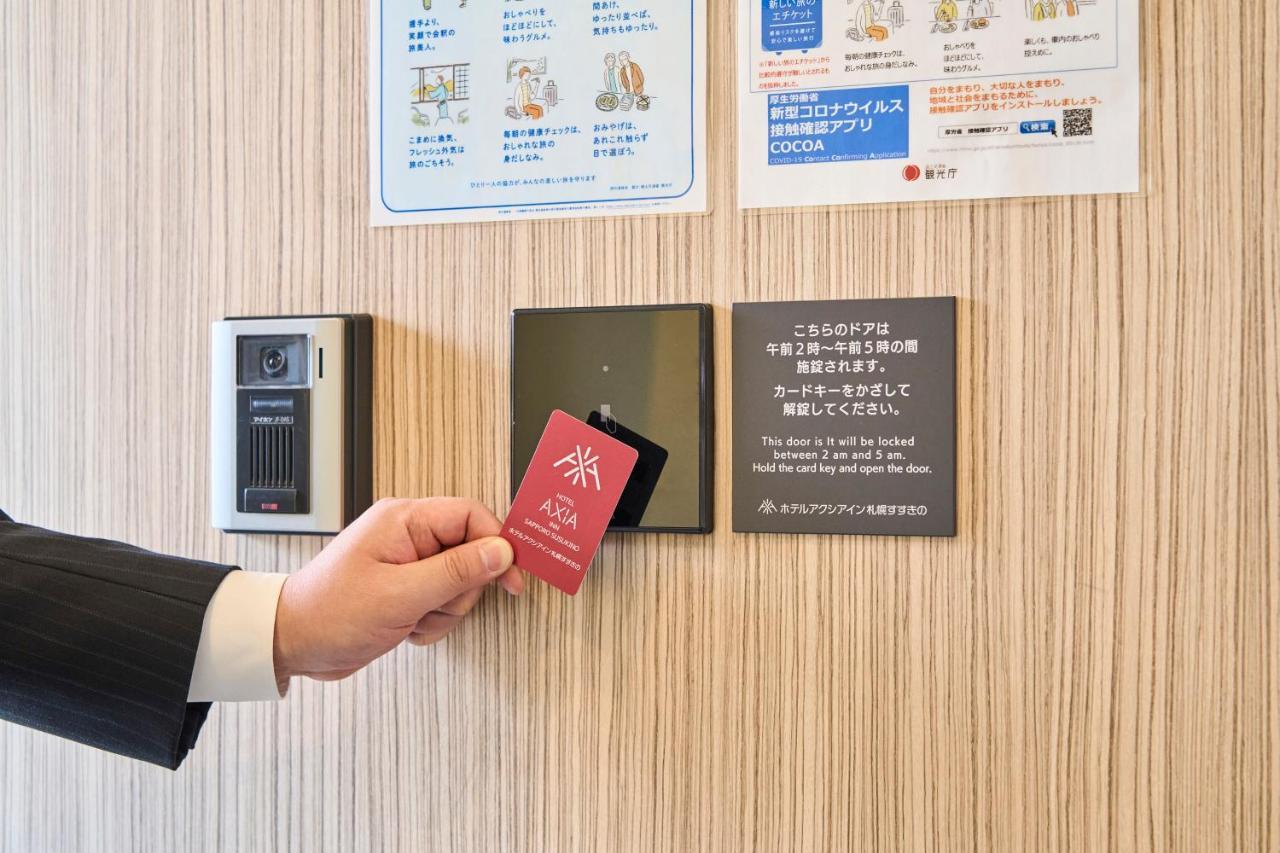 Hotel Axia Inn Sapporo Susukino Luaran gambar